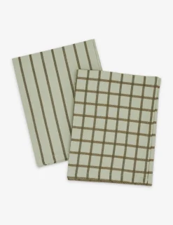 Essential Yarn Dyed Dish Towel (Set of 2) by Hawkins New York