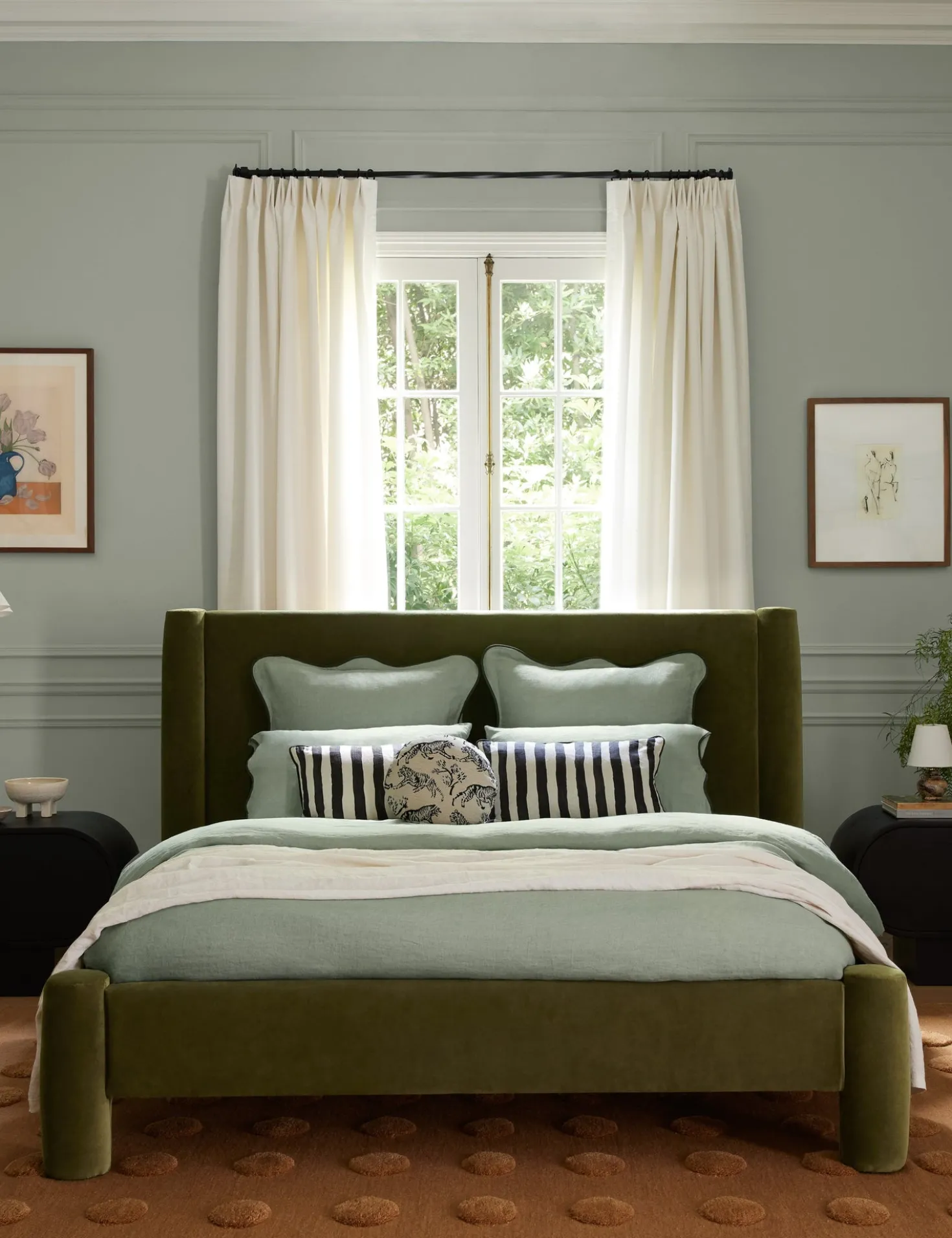 Essie Hemp Duvet Cover by Sarah Sherman Samuel