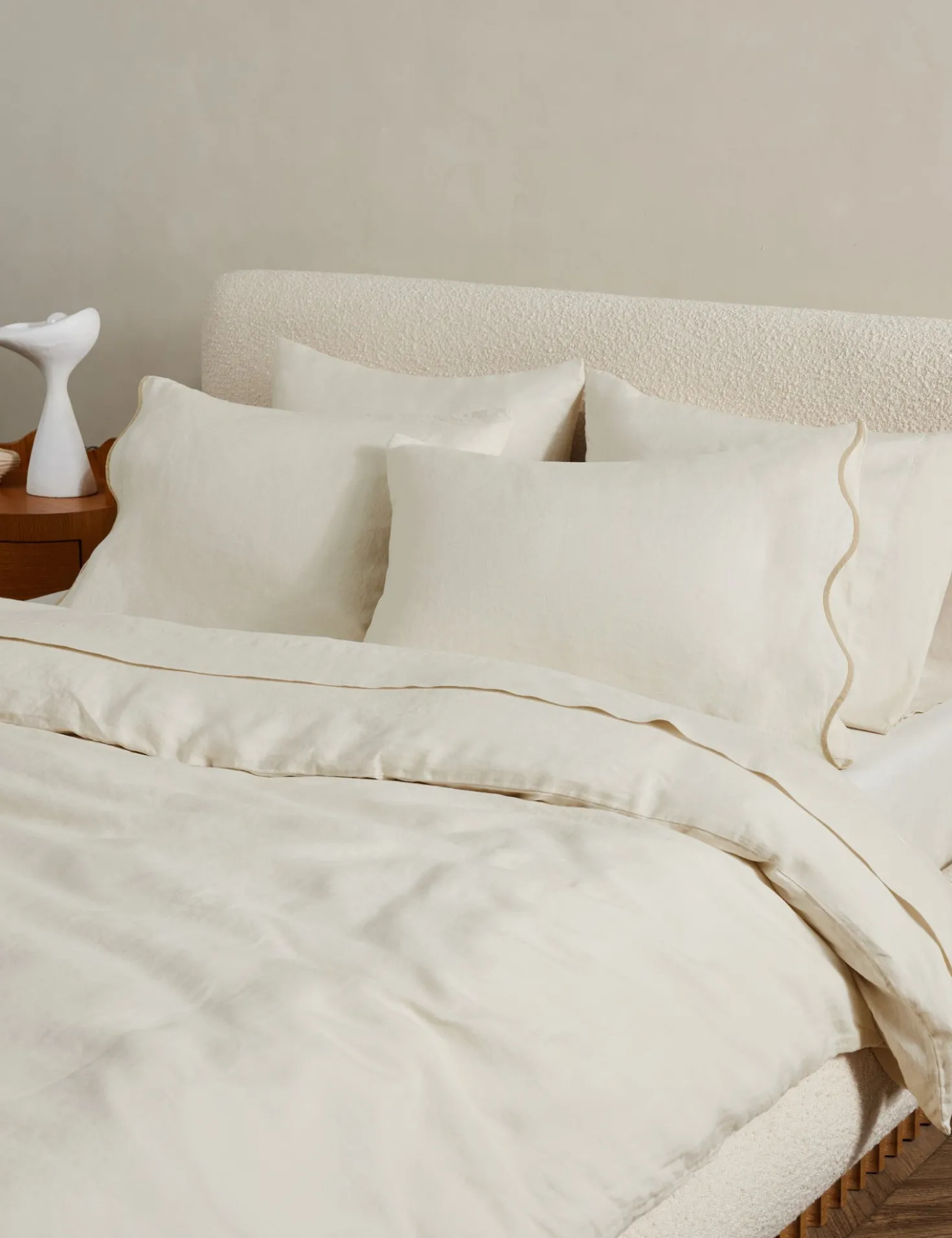 Essie Hemp Duvet Cover by Sarah Sherman Samuel