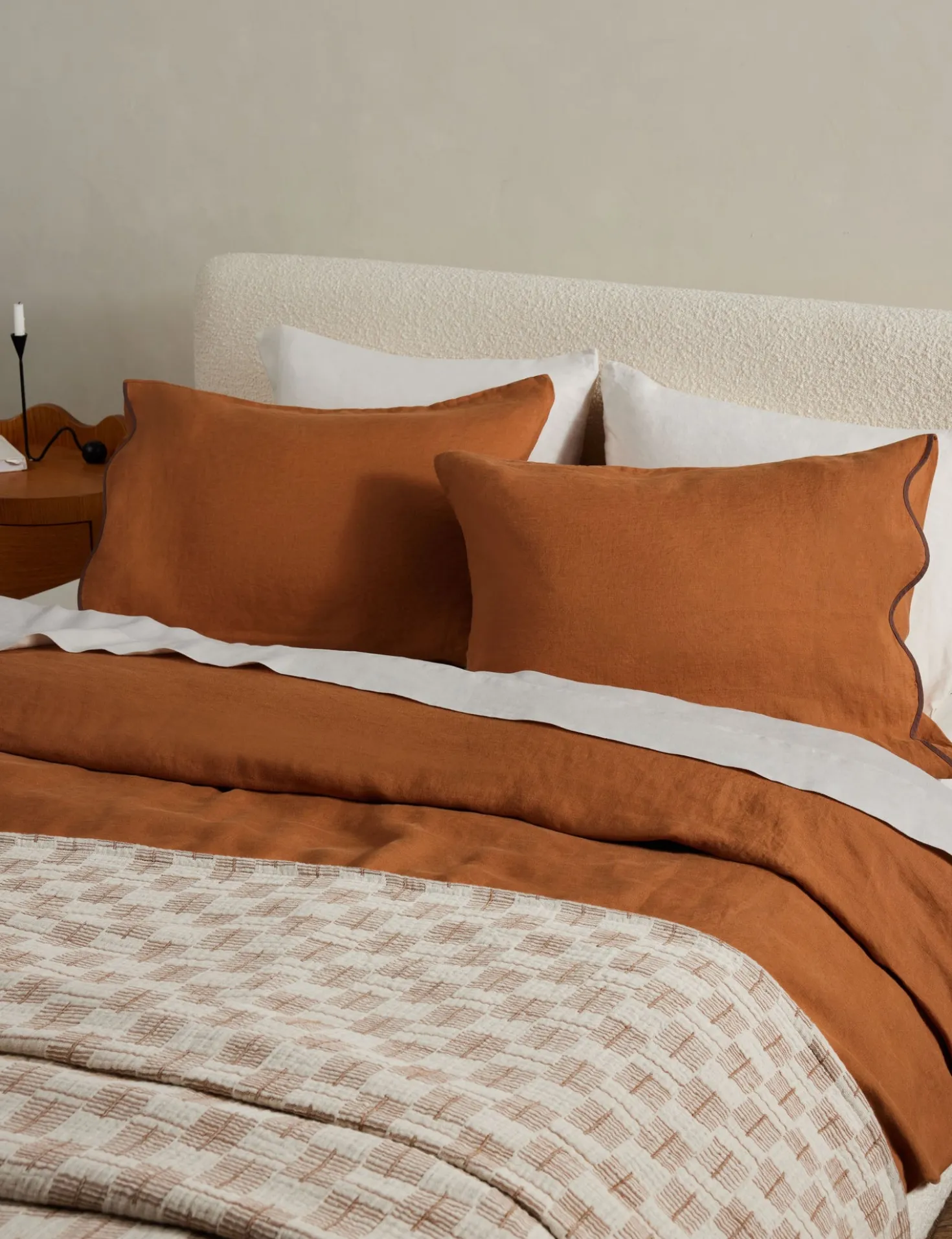 Essie Hemp Duvet Cover by Sarah Sherman Samuel