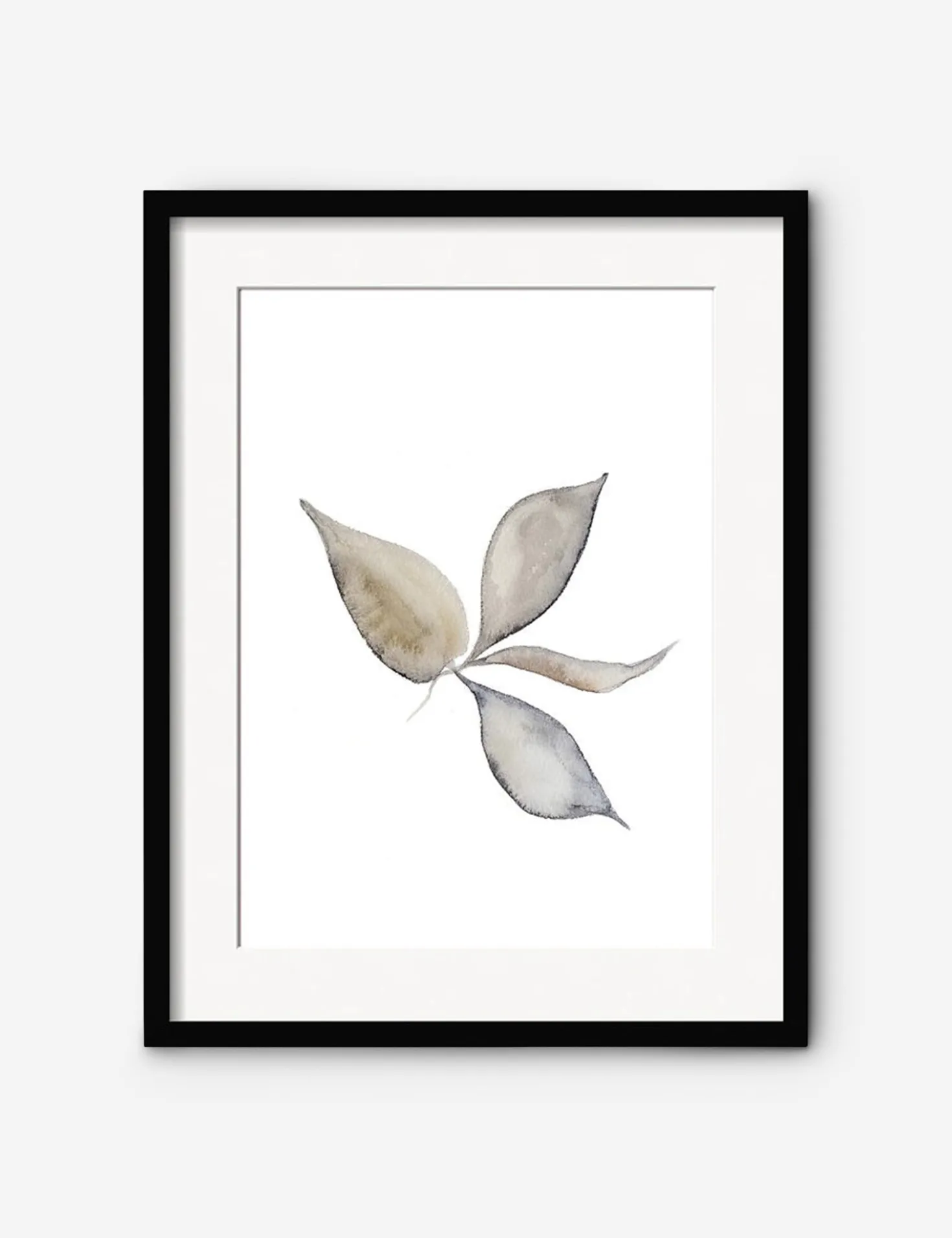 Faded Leaves Print by Céline Nordenhed