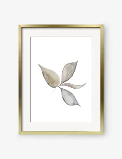 Faded Leaves Print by Céline Nordenhed
