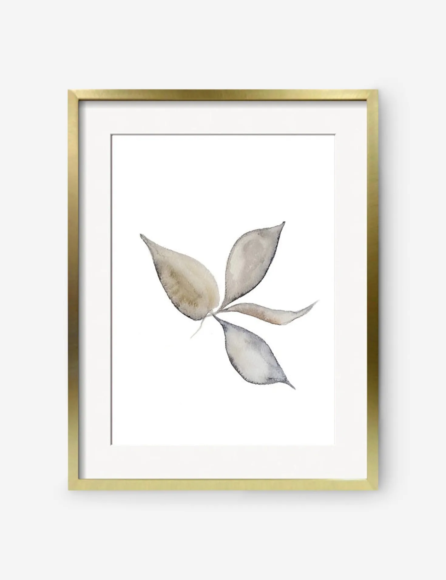 Faded Leaves Print by Céline Nordenhed