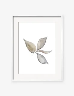 Faded Leaves Print by Céline Nordenhed