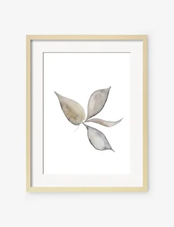 Faded Leaves Print by Céline Nordenhed
