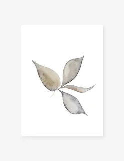 Faded Leaves Print by Céline Nordenhed