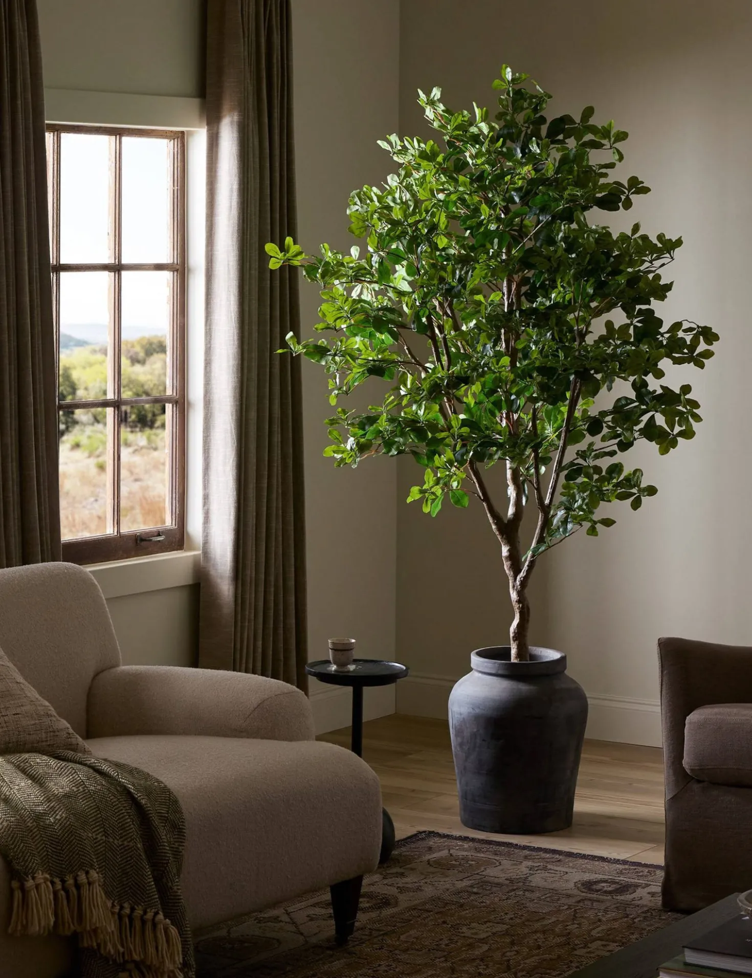 Faux Aralia Tree