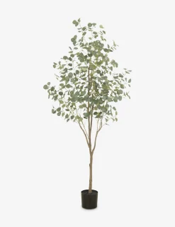 Faux Eucalyptus Tree