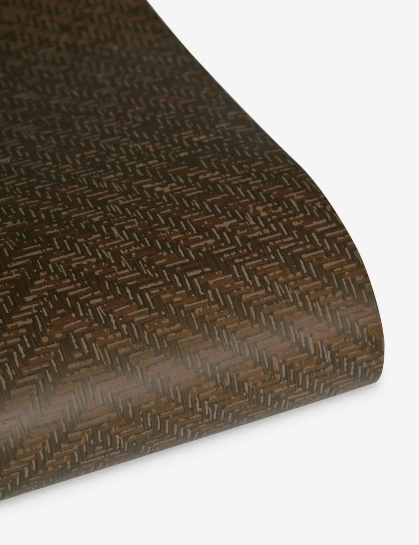 Faux Grasscloth Parquet Textured Peel + Stick Wallpaper by Jeremiah Brent