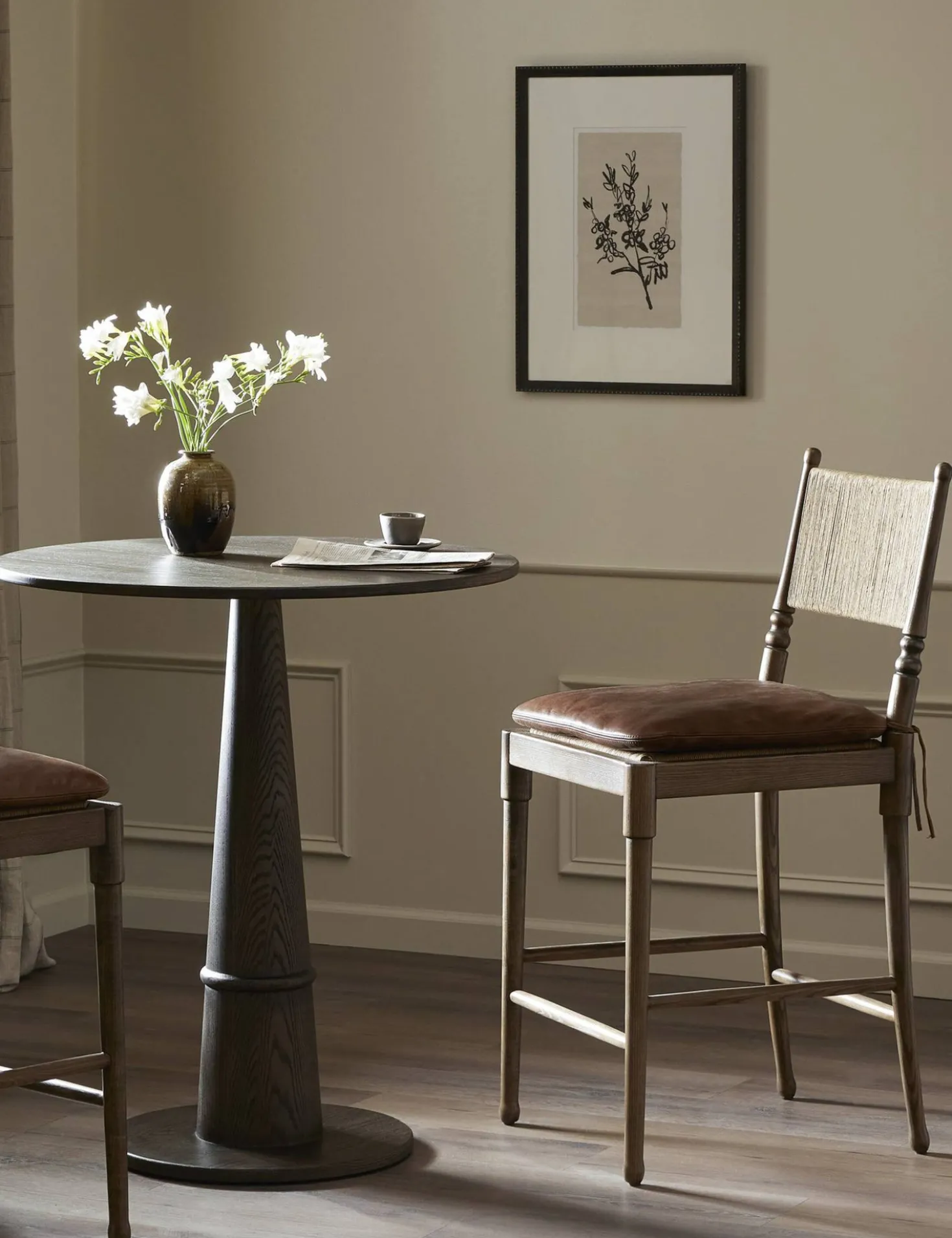 Fayth Bar and Counter Stool by Amber Lewis x Four Hands