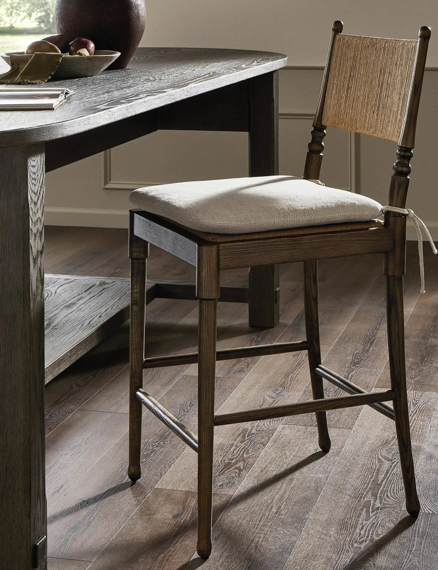 Fayth Bar and Counter Stool by Amber Lewis x Four Hands