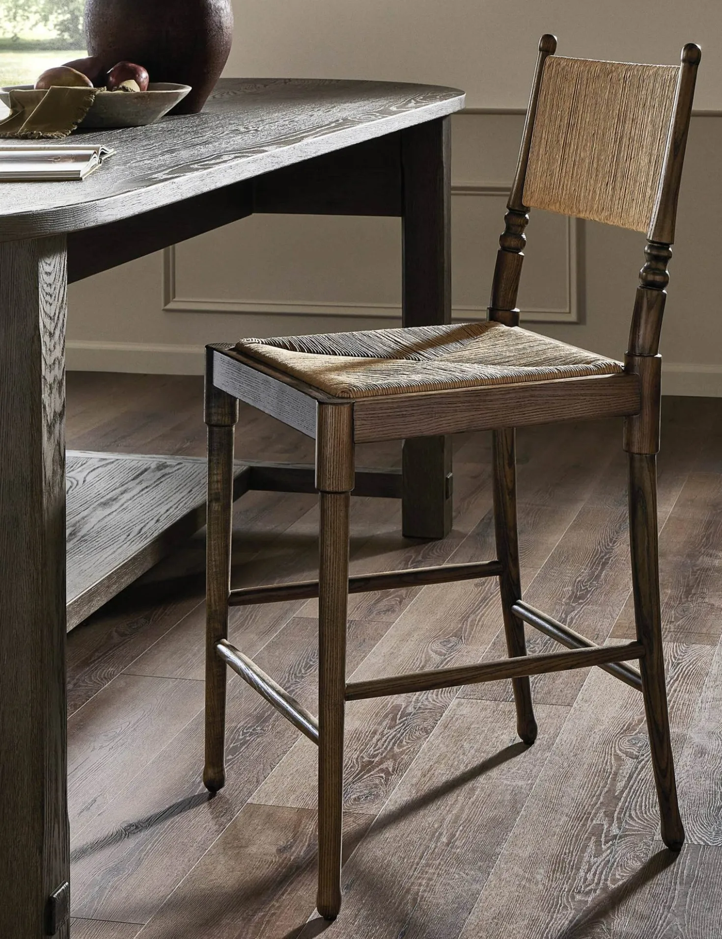 Fayth Bar and Counter Stool by Amber Lewis x Four Hands