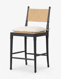 Fayth Bar and Counter Stool by Amber Lewis x Four Hands