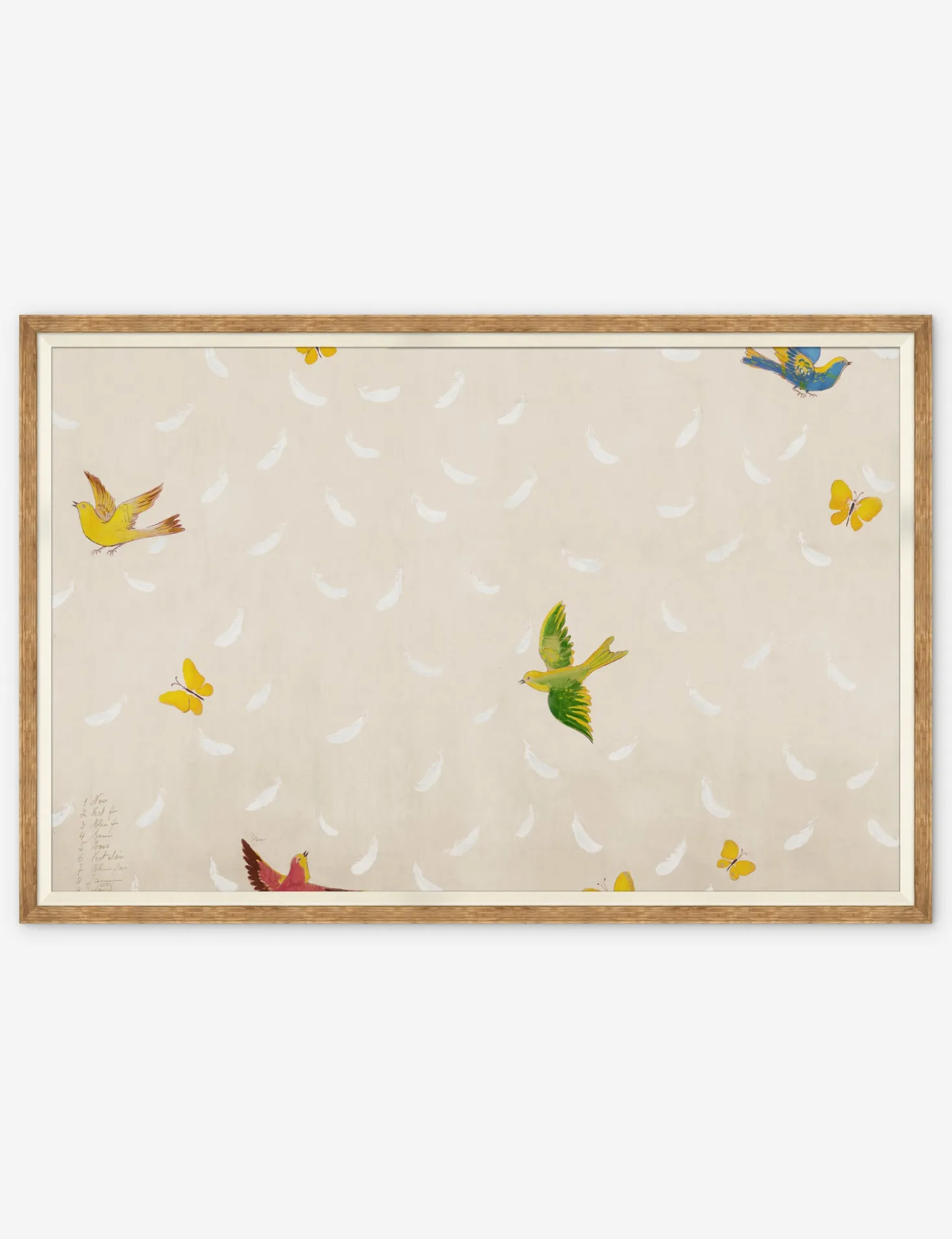 Feathers Print by Paule Marrot