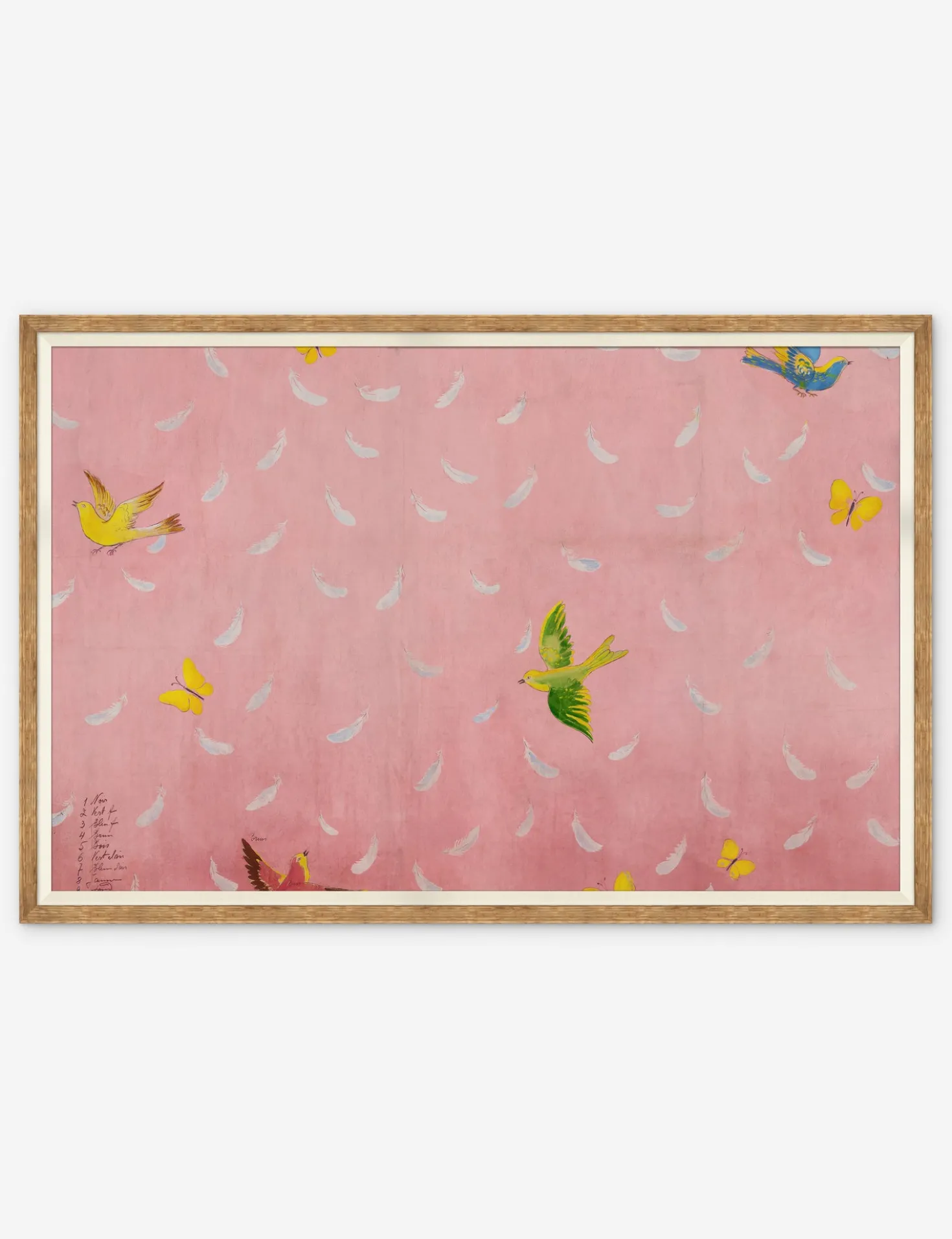 Feathers Print by Paule Marrot