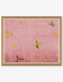 Feathers Print by Paule Marrot