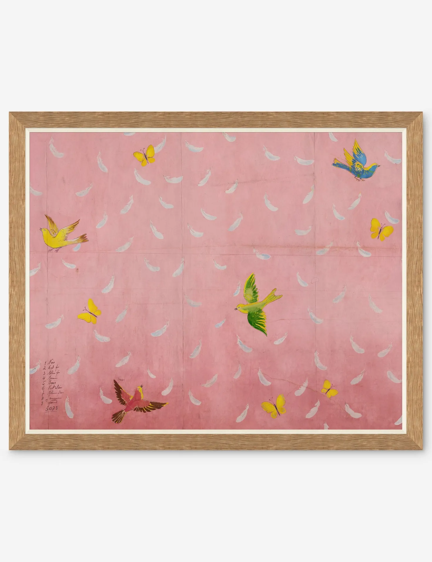 Feathers Print by Paule Marrot