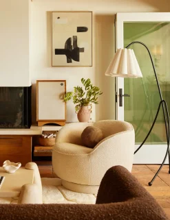 Fern Swivel Chair by Sarah Sherman Samuel