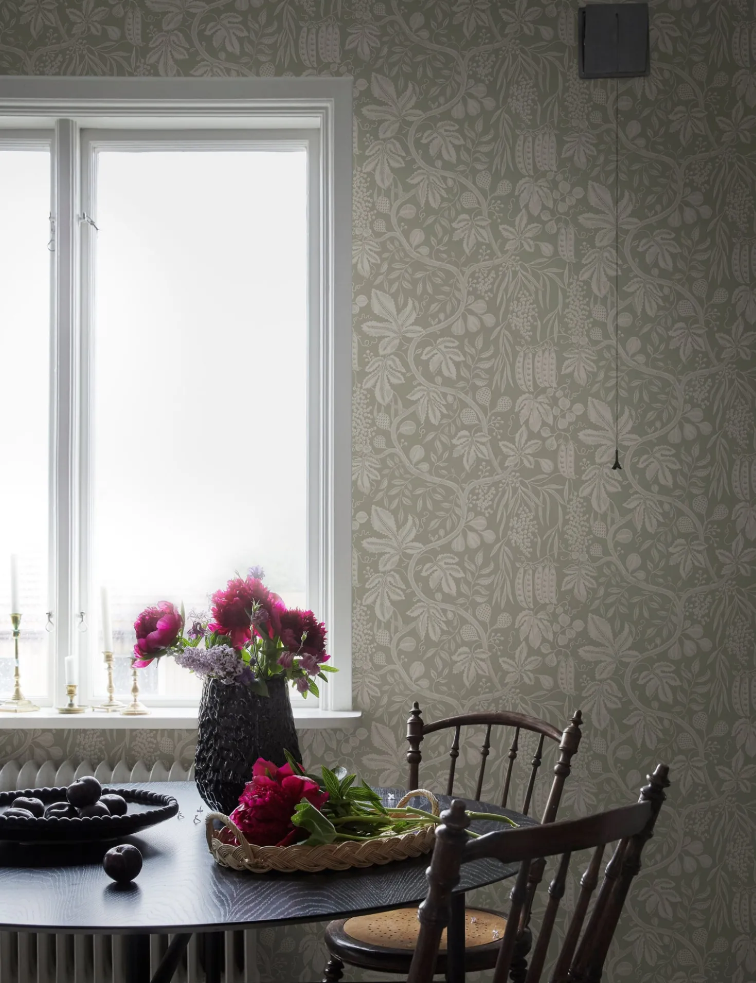 Fig Garden Wallpaper by Scalamandre