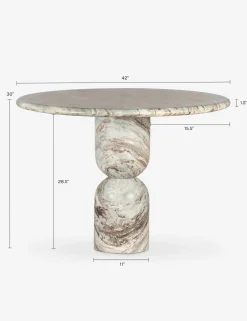 Figueroa Round Dining Table by Amber Lewis x Four Hands