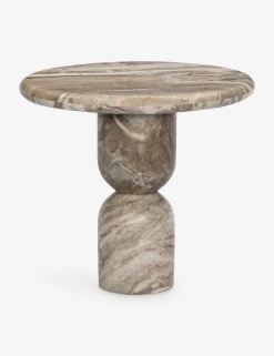 Figueroa Round Side Table by Amber Lewis x Four Hands