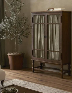 Finley Curio Cabinet by Amber Lewis x Four Hands