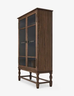 Finley Curio Cabinet by Amber Lewis x Four Hands