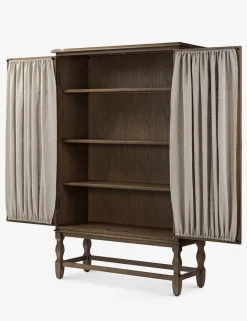 Finley Curio Cabinet by Amber Lewis x Four Hands
