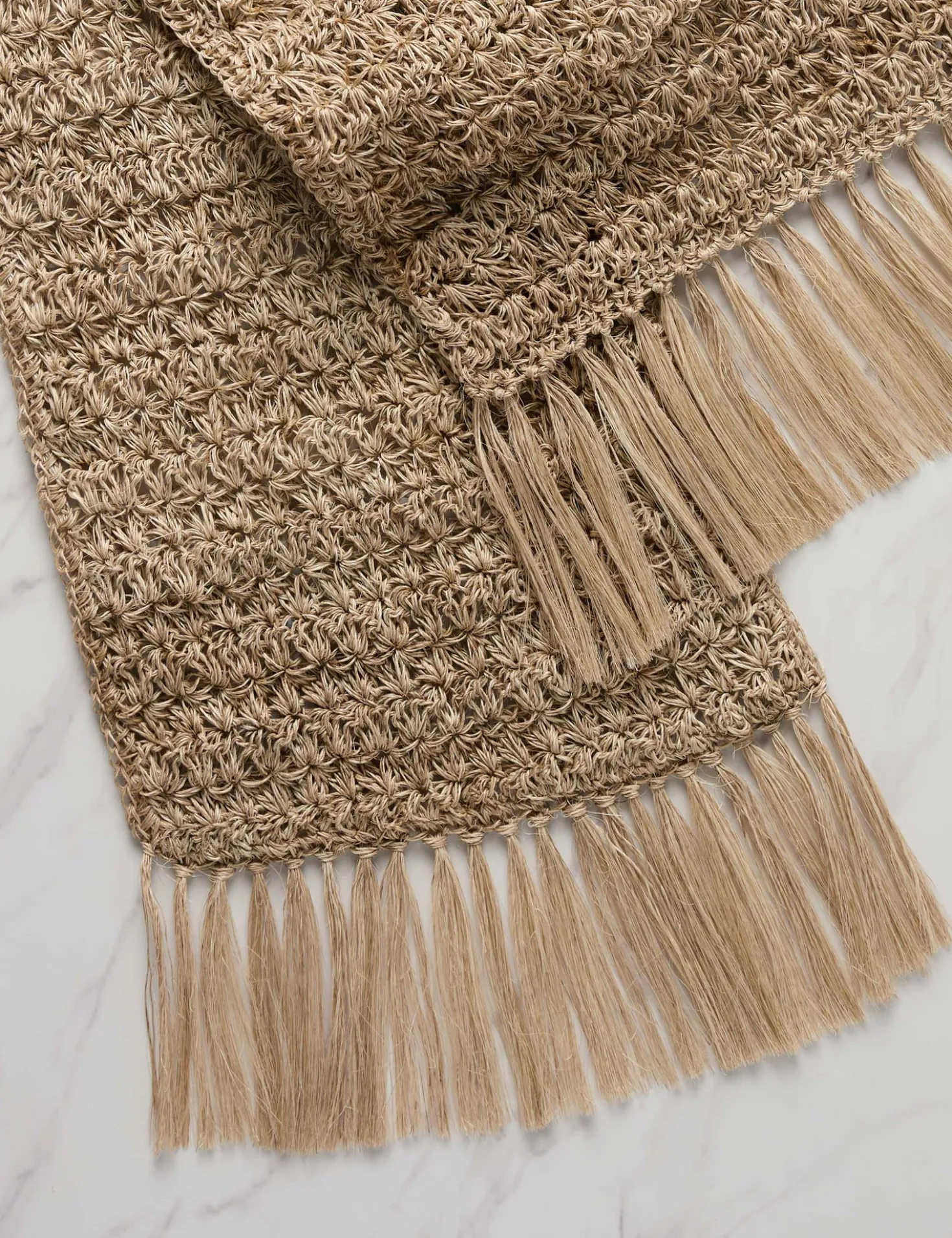 Fique Knots Table Runner by Tallo de Olivo