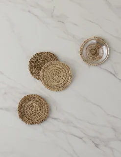 Fique Spiral Coasters (Set of 4) by Tallo de Olivo