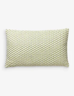 Fleur Embroidered Pillow by Scalamandre