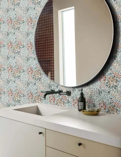 Floral Field Wallpaper by Rylee + Cru