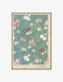 Flower Field Diptych Print by Paule Marrot