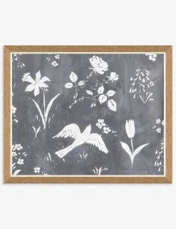 Flower Garden Print by Paule Marrot