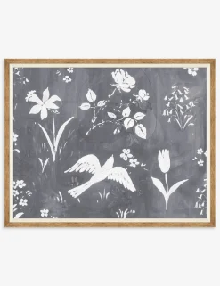 Flower Garden Print by Paule Marrot