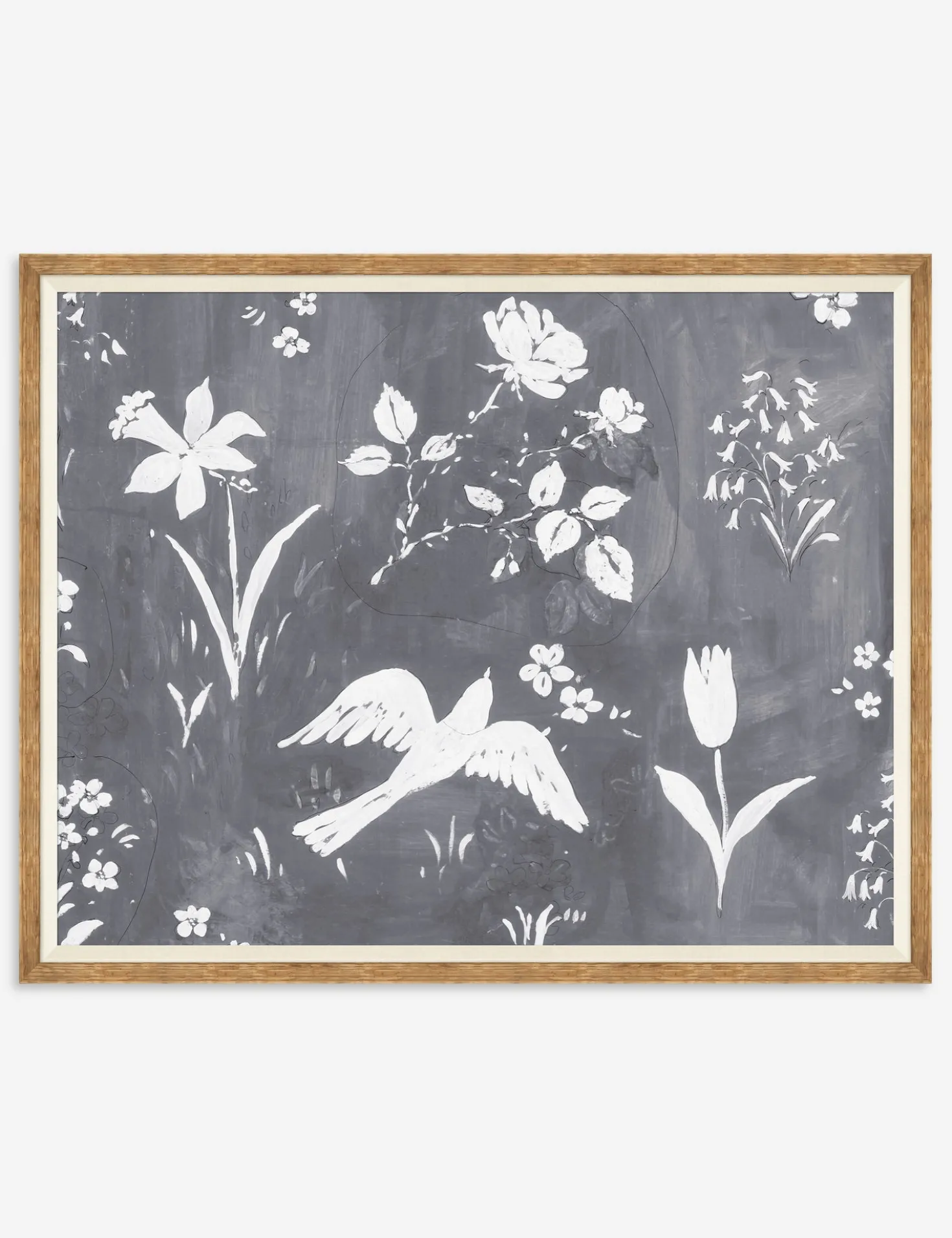 Flower Garden Print by Paule Marrot