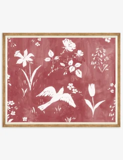Flower Garden Print by Paule Marrot