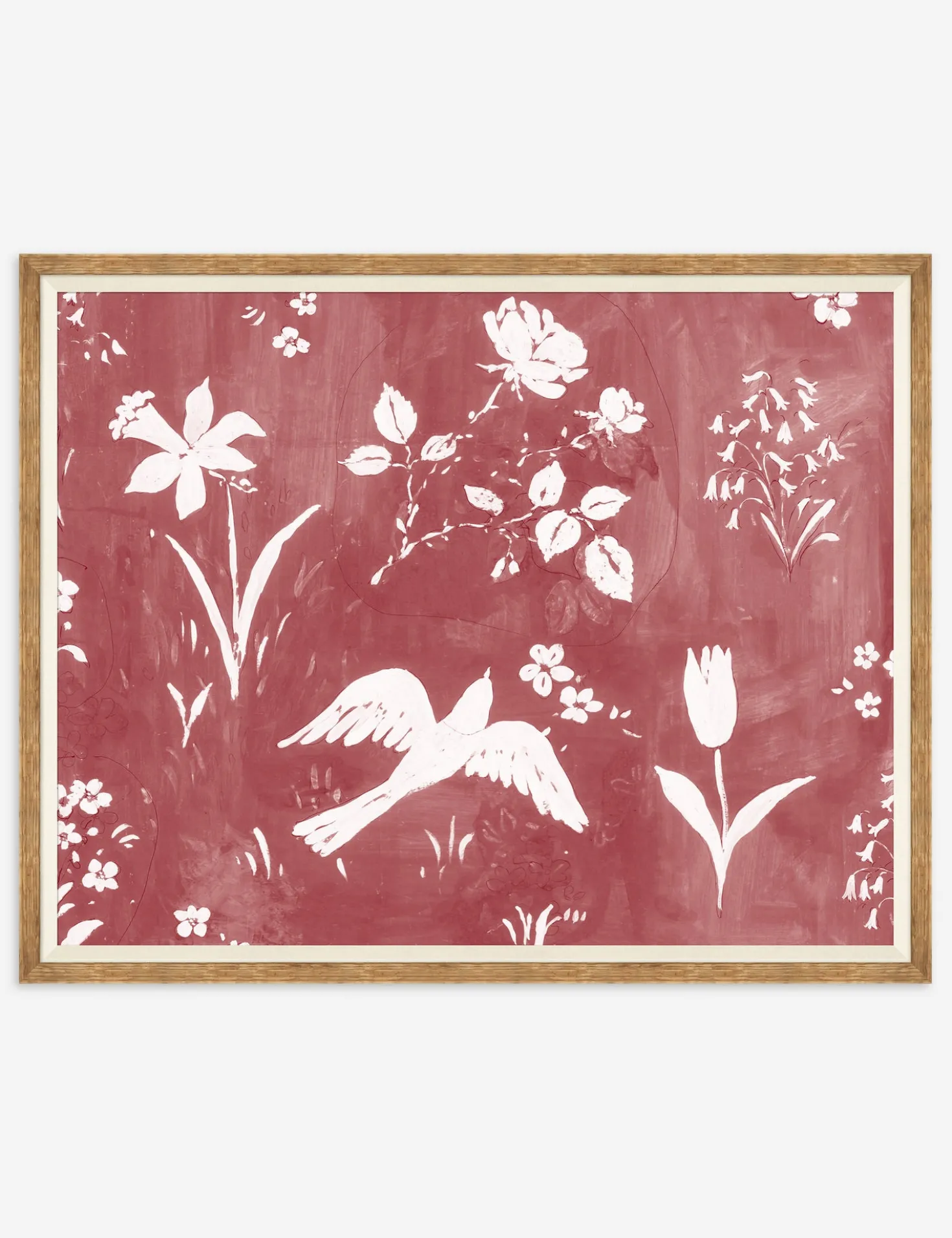 Flower Garden Print by Paule Marrot