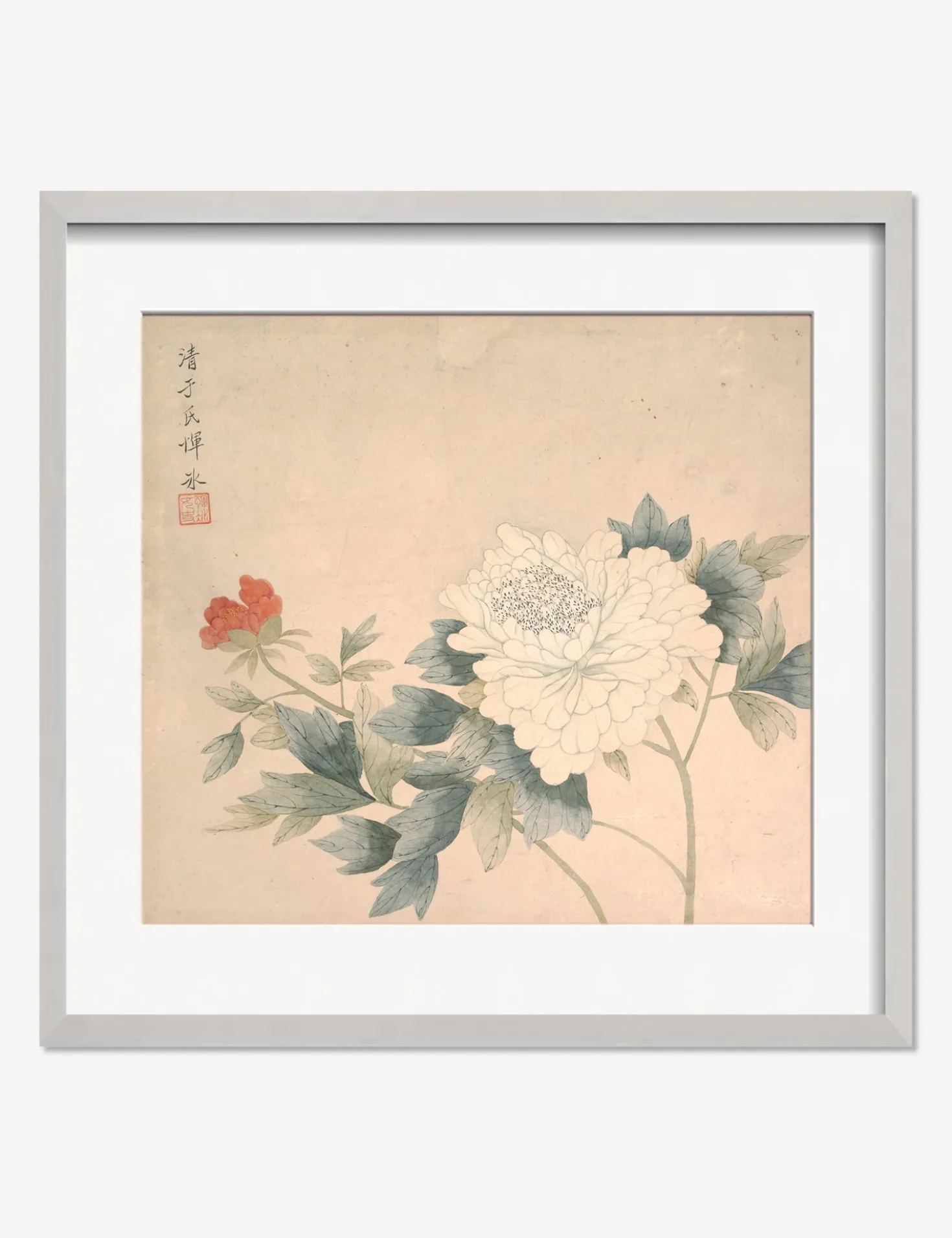 Flower Study 2 Print by Yun Bing