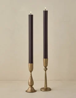 Fluted Church Taper (Set of 2) by Greentree Home