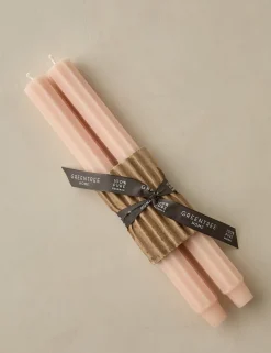 Fluted Church Taper (Set of 2) by Greentree Home