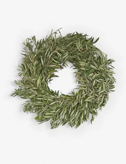 Fresh Handmade Olive Leaf Wreath