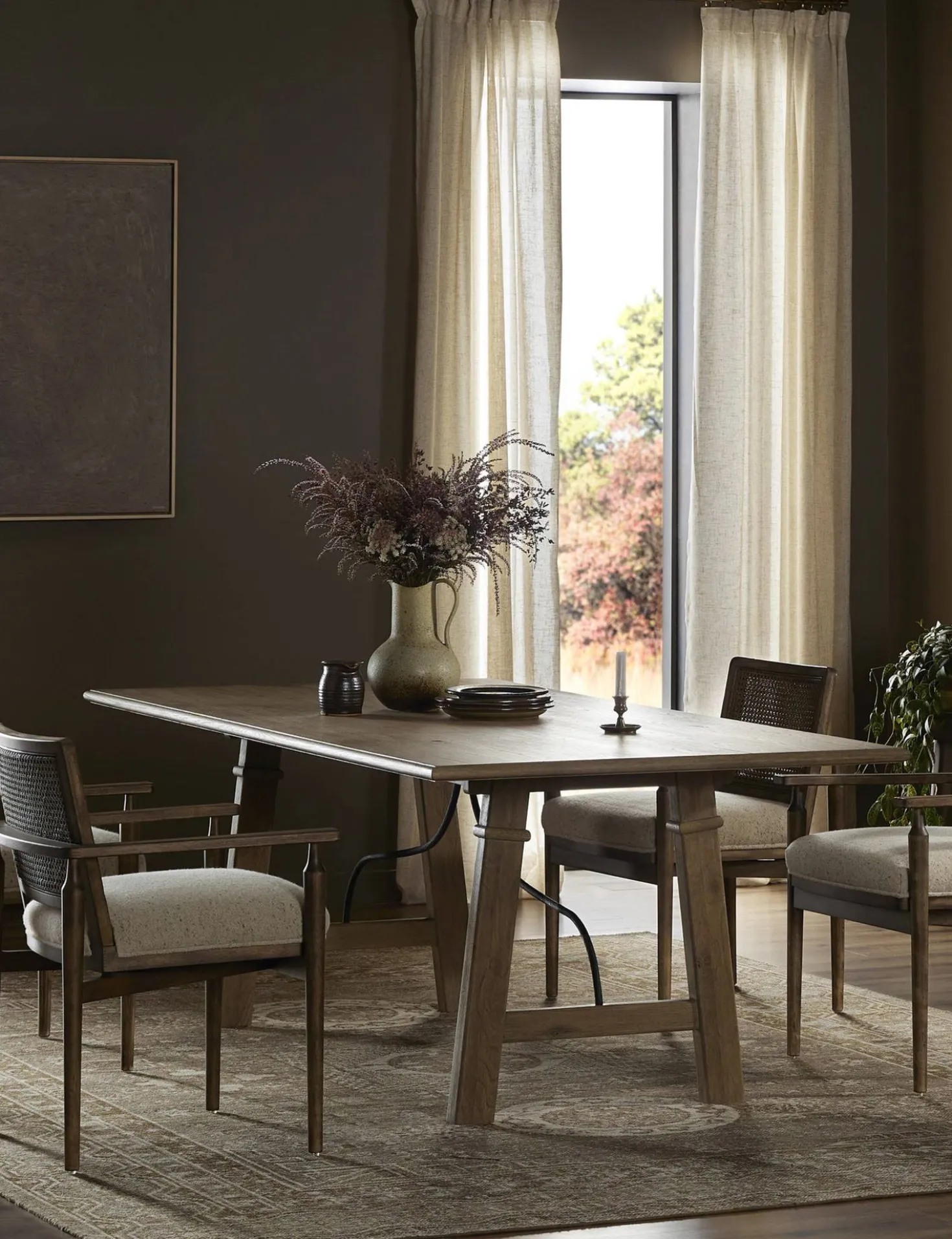 Fritz Dining Table by Amber Lewis x Four Hands