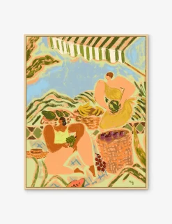 Fruit Basket Picking Wall Art