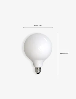 G40 LED Filament Bulb (Set of 2)