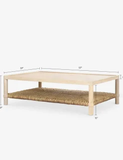 Gabriella Coffee Table by Amber Lewis x Four Hands