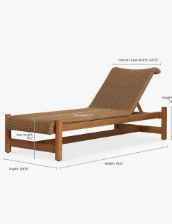 Gally Indoor / Outdoor Chaise