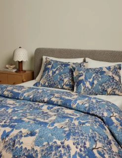 Garden Walk Linen Cotton Sham by Sarah Sherman Samuel