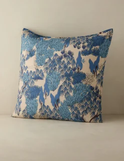 Garden Walk Linen Cotton Sham by Sarah Sherman Samuel
