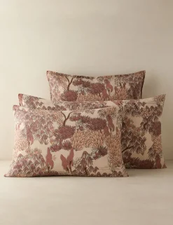 Garden Walk Linen Cotton Sham by Sarah Sherman Samuel